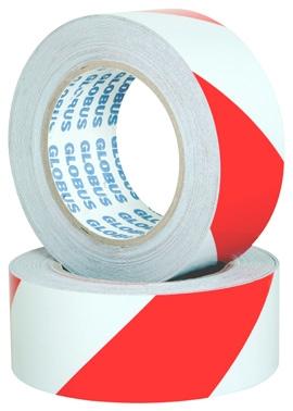 Globus GL14019 50mmx23mt Kırmızı Beyaz Reflektifli Bant 6’lı