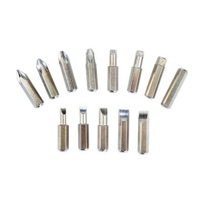 Nttools NTH1104Y 13 Parça Darbeli Tornavida Takımı Yedek Bits Uç Seti