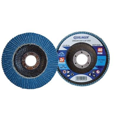 Gerlinger GKZF15080 115mm 80 Kum Zirkonyum Flap Disk Zımpara