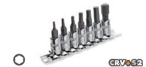 DHT D02065007 7 Parça 1/4’’ Allen Bits Lokma