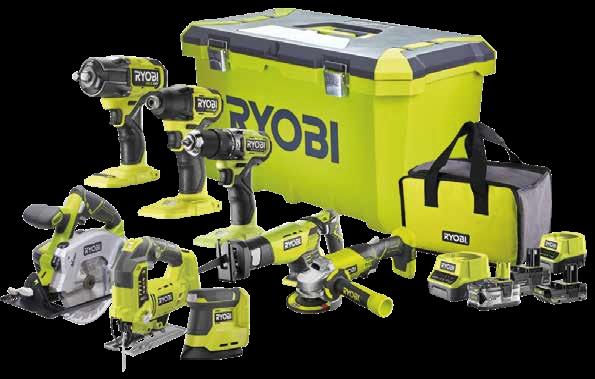 Ryobi R18CK8-342T 18V Akülü Set Çantalı
