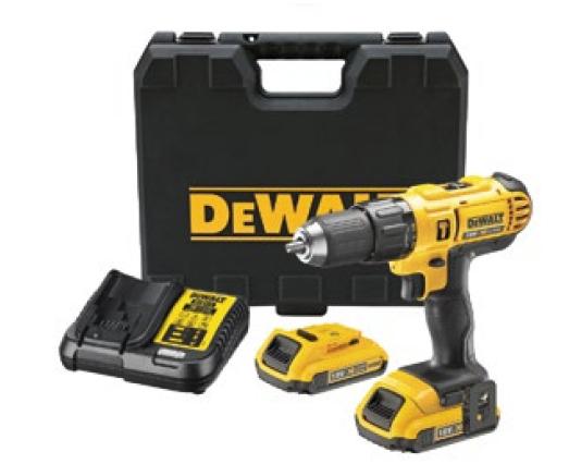 Dewalt DCD776D2 18V Darbeli Matkap 2x2.0Ah