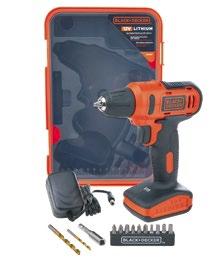 Black+Decker LD12SP 12V 1.5AH Darbesiz Matkap