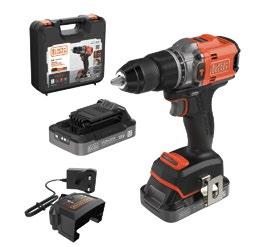 Black+Decker BLD683D2XK 18V 2x2.0AH Darbeli Matkap