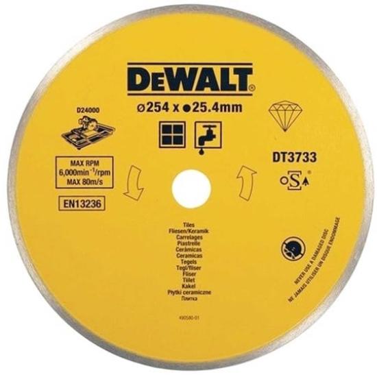 Dewalt DT3733 250*25.4mm Fayans Kesme Elmas Disk (D24000/DWC410)
