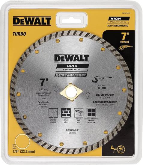 Dewalt DW47700HP 180*22.2mm Turbo Elmas Disk