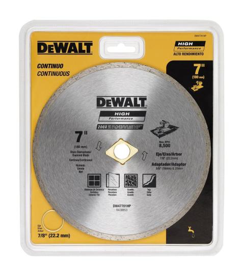 Dewalt DW47701HP 180*22.2mm Sürekli Kenar Elmas Disk