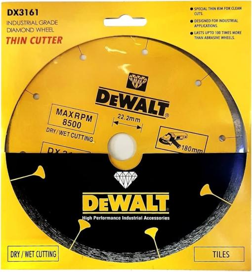 Dewalt DX3161 180*22.2mm Fayans Kesim Elmas Disk