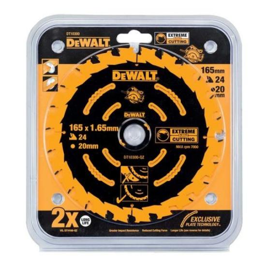 Dewalt DT10300 165*20 Ahşap Kesim Testere 24 Diş