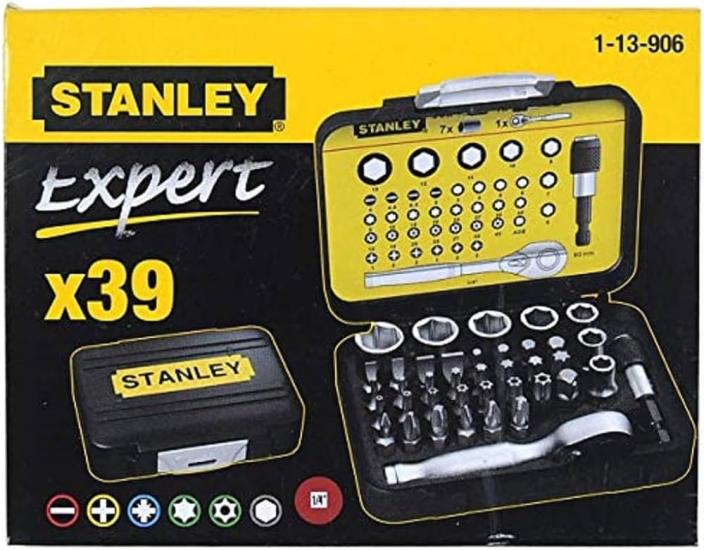 Stanley 1-13-906 39 Parça Vidalama ve Lokma Seti