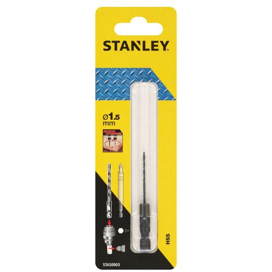 Stanley STA50003 1,5mm Bits Girişli Matkap Ucu