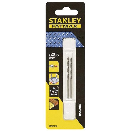 Stanley STA51018 2,5mm HSS-CNC DIN 338 FATMAX® Matkap Ucu