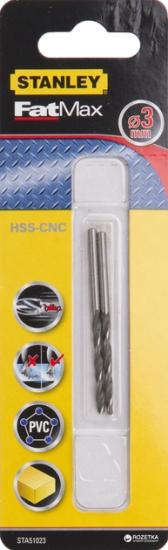 Stanley STA51023 3,0mm HSS-CNC DIN 338 FATMAX® Matkap Ucu