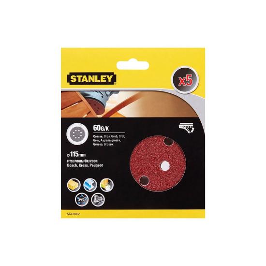 Stanley STA32002 60 Kum 115mm Zımpara