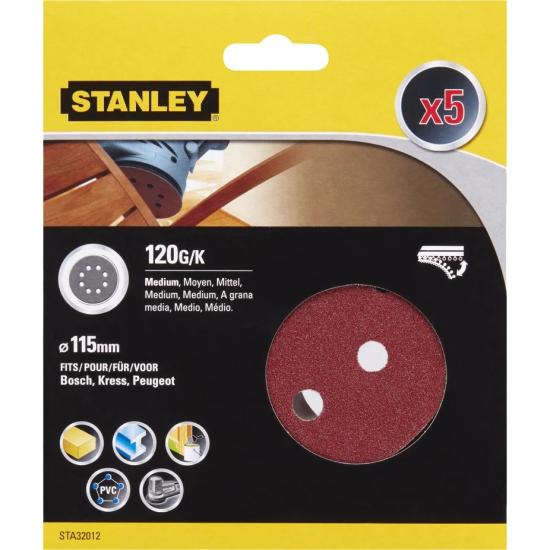 Stanley STA32012 120 Kum 115mm Zımpara