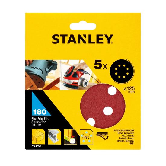 Stanley STA32042 180 Kum 125mm Zımpara