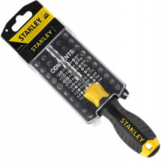 Stanley STHT0-70885 Bits Uç Takımı 34 Parça
