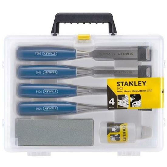 Stanley 0-16-130 6, 12, 18, 25mm 5002 Mavi Seri Iskarpela