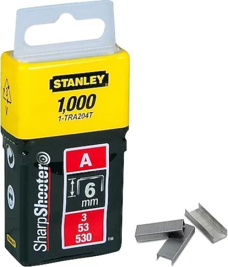 Stanley 1-TRA204T 6mm A Seri Hafif Hizmet Zımba Teli