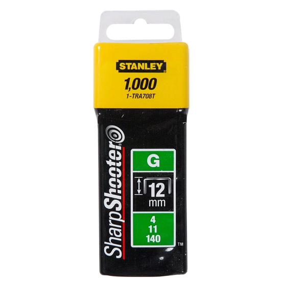 Stanley 1-TRA708T 12mm G Seri Ağır Hizmet Zımba Teli