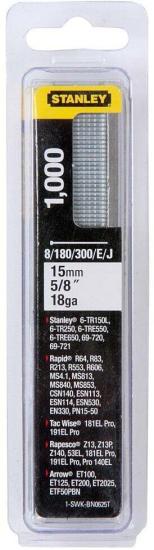 Stanley 1-SWK-BN0625T 15mm İnce İşlem Çivi