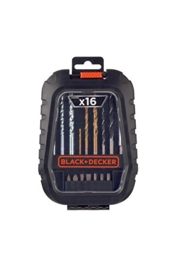 Black+Decker A7186 16 Parça Delme ve Vidalama Seti