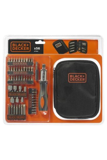 Black+Decker A7104 56 Parça Cırcırlı Vidalama Seti