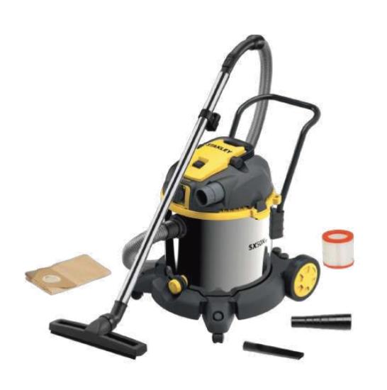 Stanley SXVC50PTDE 1600W Sanayi Tipi Süpürge
