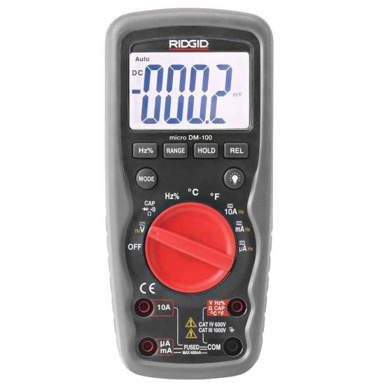 Ridgid 37423 DM-100 Dijital Multimetre