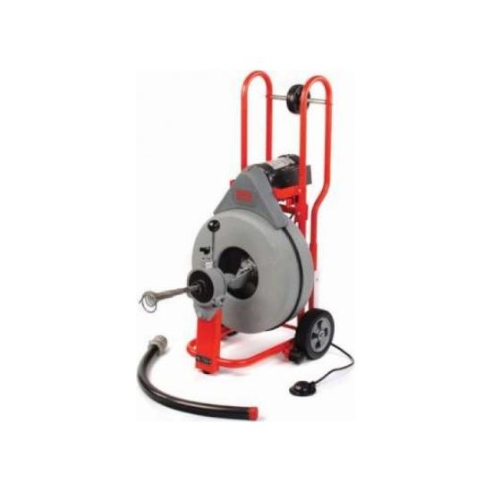 Ridgid 44157 K-750 Tamburlu Kanal Temizleme Makinesi (Otomatik Spiral Besleme)