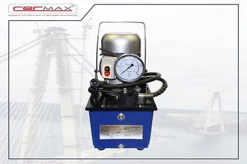Cermax ZCB-65 8000cc Elektrikli Tek Tesirli Hidrolik Pompa