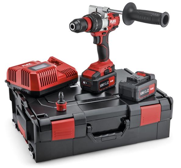 Flex PD2G18.0 18V Akülü Darbeli Matkap Vidalama 2x5.0Ah