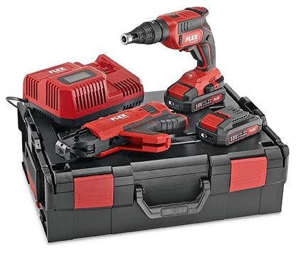 Flex DW45-18.0-ECM 18V Akülü Alçıpan Vidalama 2x5.0Ah