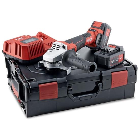 Flex LBE125-18.0-EC/5.0 18V Akülü Taşlama Makinesi 2x5.0Ah
