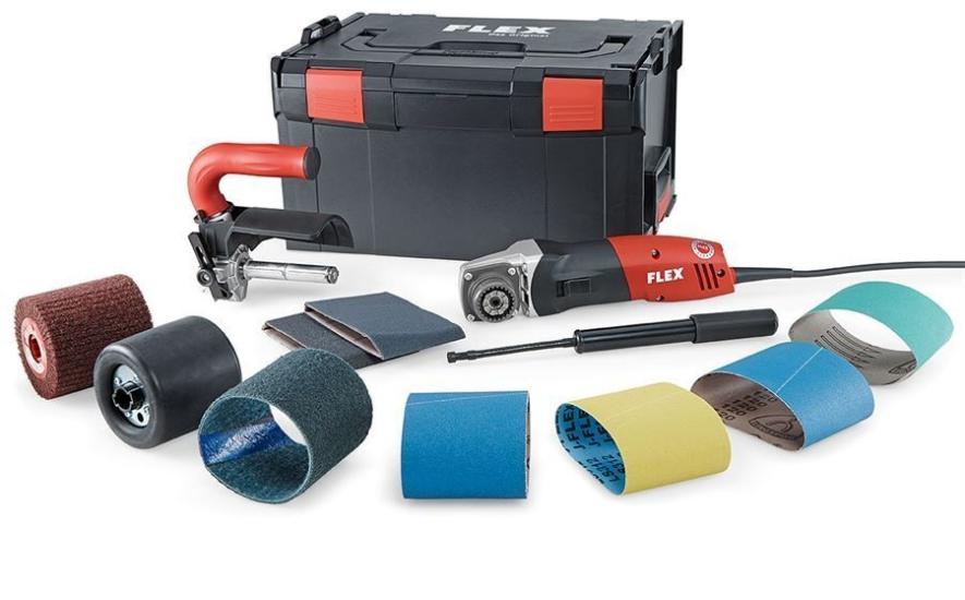 Flex BSE14-3-100SET  1400W Satina Zımparalama Makinesi Set 125mm