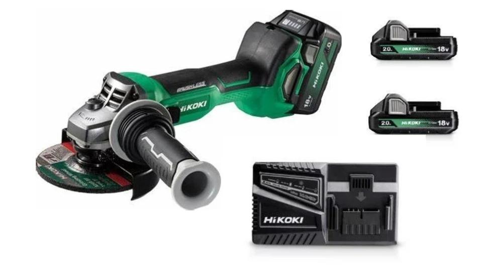 Hikoki G1813DA 125mm 18V Akülü Avuç Taslama 2x2.0Ah