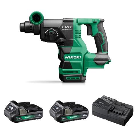 Hikoki DH1826DA 18V 3.2J Akülü Kırıcı - Delici 2x2.0Ah