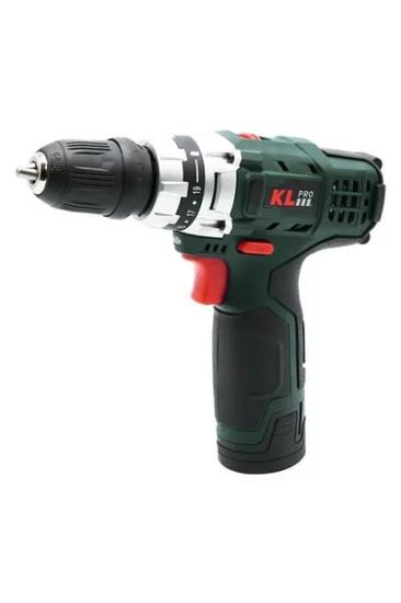 Klpro KLNM1020 10.8V Şarjlı Darbesiz Matkap 2x2.0Ah
