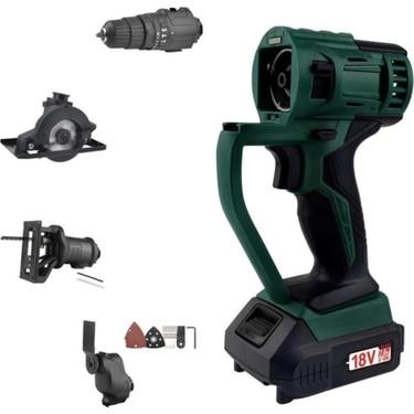 Klpro KLMS18-20 18V Şarjlı Multi Set 2x2.0Ah