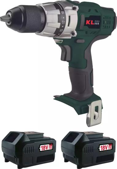 Klpro KLNM18-50 18V Şarjlı Darbesiz Matkap 2x5.0Ah