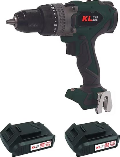 Klpro KLDM18-20 18V Şarjlı Darbeli Matkap 2x2.0Ah