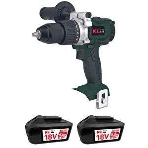Klpro KLDM18B-80 18V Şarjlı Darbeli Matkap 2x8.0Ah