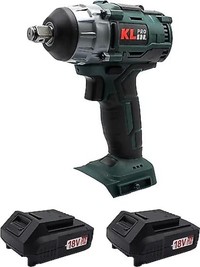 Klpro KLSS18B-20 18V Şarjlı Somun Sökme 2x2.0Ah