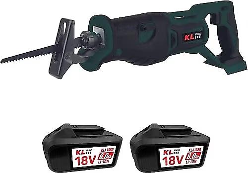 Klpro KLTKT18B-80 18V Şarjlı Tilki Kuyruğu Testere 2x8.0Ah
