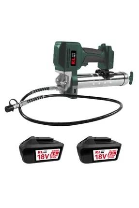Klpro KLGT18-50 18V Şarjlı Gres Tabancası 2x5.0Ah