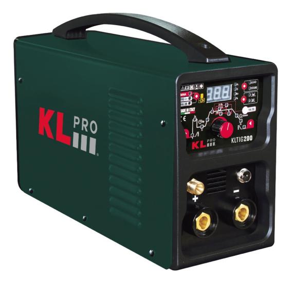 Klpro KLTIG200 200A Gaz Altı Kaynak Makinası