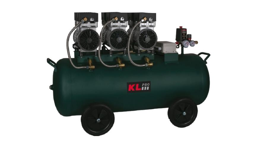 Klpro KLK103S 100lt Sessiz-Yağsız Kompresör