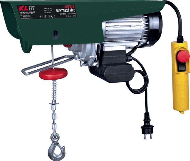 Klpro KLV600 600-1200kg 1900W Elektrikli Vinç