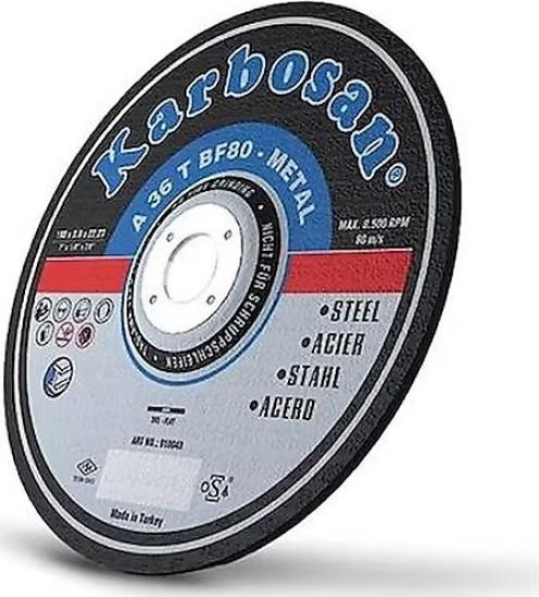 Karbosan 910490 230x1.9x22.23 İnce Kesme Diski 25’li Kutu