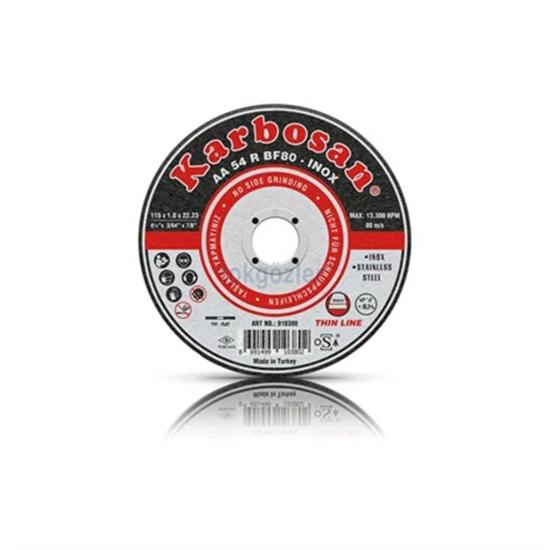 Karbosan 910170 180x3.0x22.23 Plus Kesme Diski 25’li Kutu